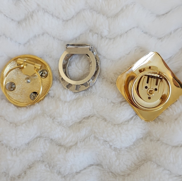 3 Vintage Scarf Clips - Picture 3 of 3